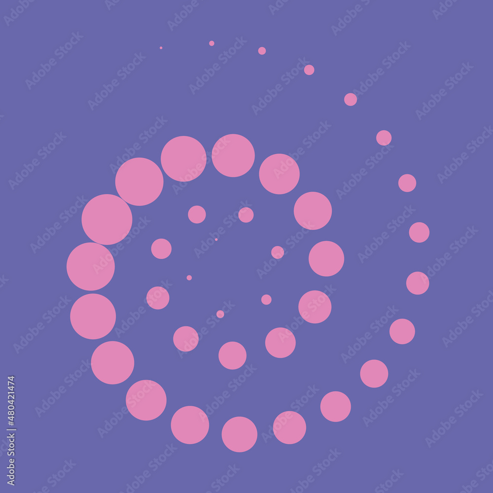 Poster abstract vector background with pink