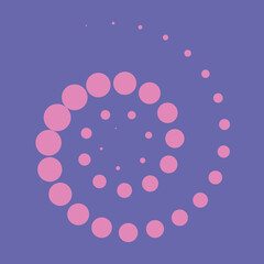 Abstract vector background with pink