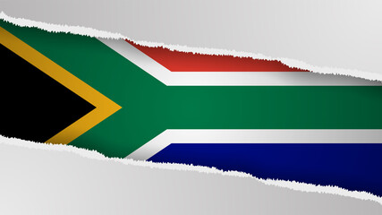 EPS10 Vector Patriotic background with SouthAfrica flag colors. An element of impact for the use you want to make of it.