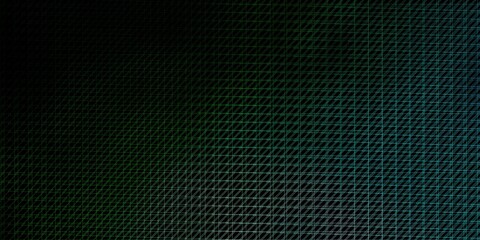 Dark Blue, Green vector backdrop with lines.