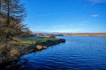 Windscar Reservoir near Dunford Bridge, South Yorkshire in England