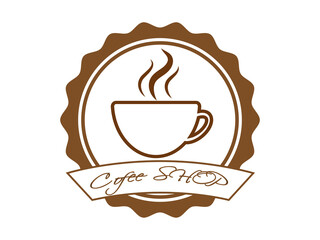 Coffee Shop Logo.Vector