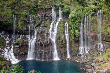 Cascades du Langevin sur l'île de la Réunion