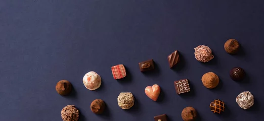 Tuinposter Chocolate gift. チョコレートギフト © Kana Design Image