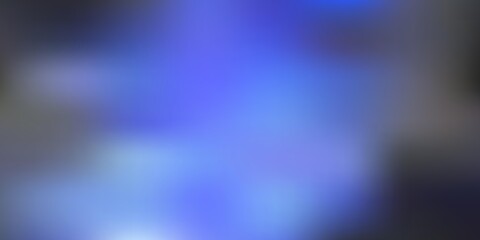 Fototapeta premium Dark blue vector abstract blur background.