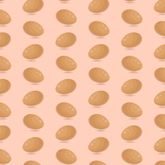 Eggs brown concept background food illustration pattern vector
