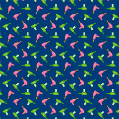 Seamless pattern with laser hair removal devices. Epilation, beauty salon, cosmetology. For topics like hygiene, treatment, procedure