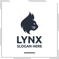 lynx , mountain cat ,logo design inspiration © dhulpikir