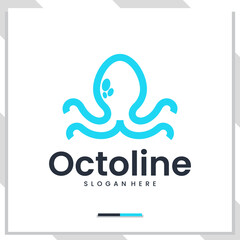 octopus ,technology company , logo design inspiration