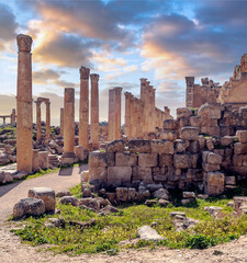 Roman archeological in Jerash