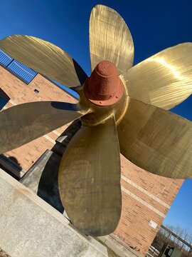 Giant Bronze Ship Propeller 