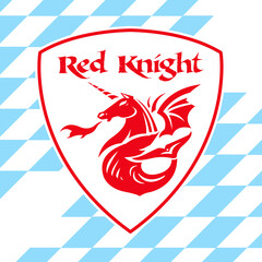 Stylized vector sign of a red chess knight that can serve as a symbol of a chess club.
This is also a pattern.