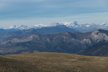 paysage des Alpes de Haute Provence et Haute Alpes