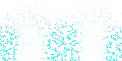 Light green vector texture with memphis shapes.