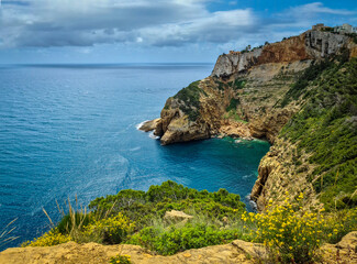 cliffs of moher at the coast