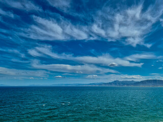 Obraz premium blue sky and sea