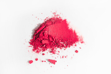 cosmetic makeup swatch smudge liquid texture foundation primer product with beauty fashion skincare, cc cream on white isolated background