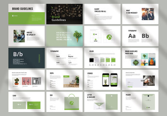 Brand Guidelines Presentation Layout
