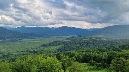Fototapeta premium mountains in the mountains