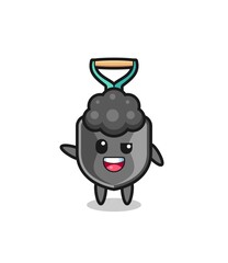 shovel character as the afro boy