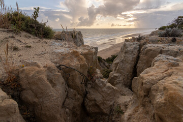 Mazagon beach, in the province of Huelva, Spain. One of the most beautiful beaches in Spain....