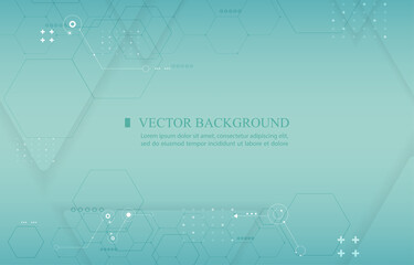 Abstract modern technology vector background.geometric technology wallpaper