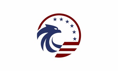 american eagle logo, symbol vector