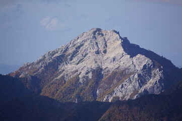 the summit of Mt. Kaikomagatake 