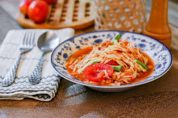 Thai papaya salad or what we call 