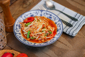 Thai papaya salad or what we call 