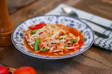 Thai papaya salad or what we call 