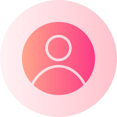 user gradient icon