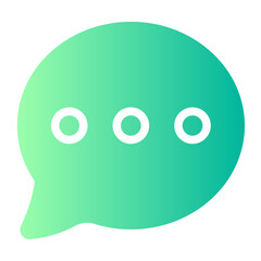 chat gradient icon