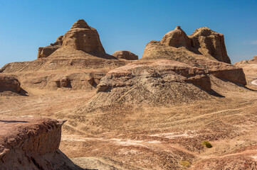 Karamay World Devil City, Yadan Landscape. Karamay, Xinjiang, China.