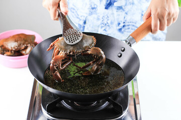 Cooking Crab