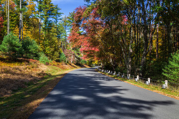 Obraz premium Fall Season in Western Massachusetts