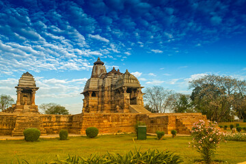 Devi Jagdambi Temple, dedicated to Parvati, Western Temples of Khajuraho. UNESCO world heritage...