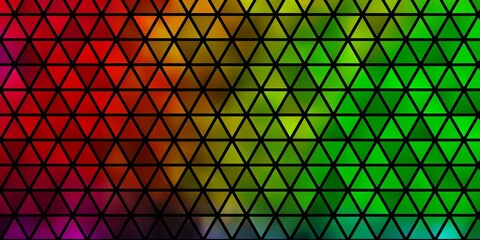 Light Multicolor vector pattern with polygonal style.