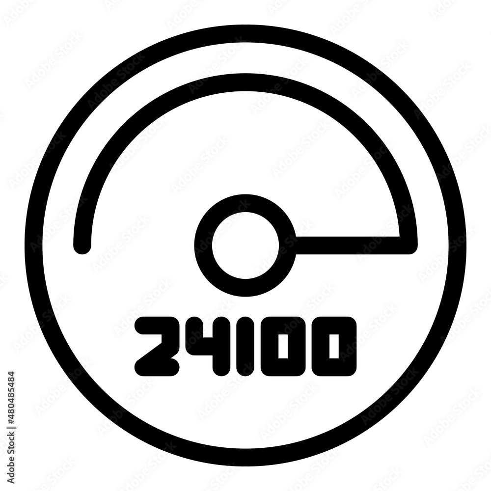 Poster long time duration icon outline vector. hour timer