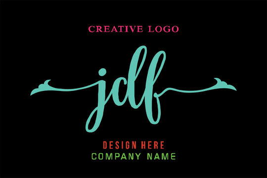 JDF  lettering logo is simple, easy to understand and authoritative