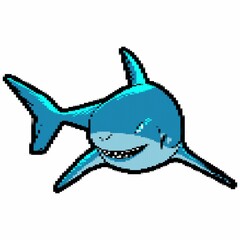Baby Shark Pixel Art