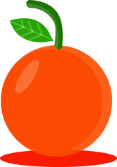 orange fruit design with very interesting coloring