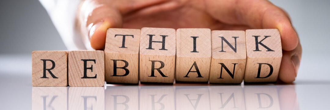 Rethink Rebrand Text Message Sign