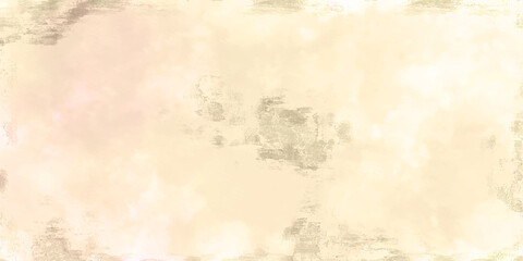 Background with flowers Paper texture - old vintage retro yellowed background. old fashioned grunge background abstract