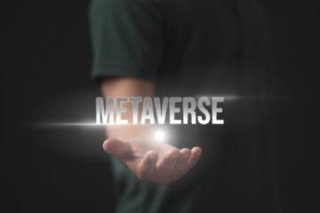 Metaverse Technology concept.