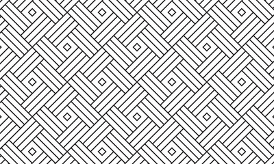 Seamless geometric line pattern design