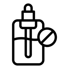 Syrup legume icon outline vector. Natural plant