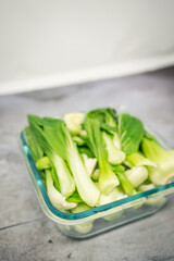 Process of Cooking Chicken and Seafood Ramen