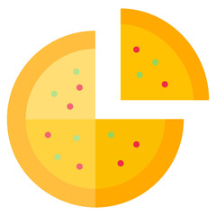 Pizza flat icon