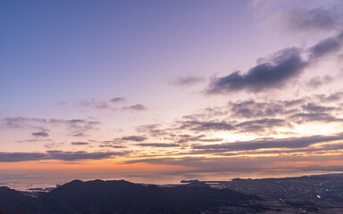北九州平尾台桶ヶ辻での初日の出